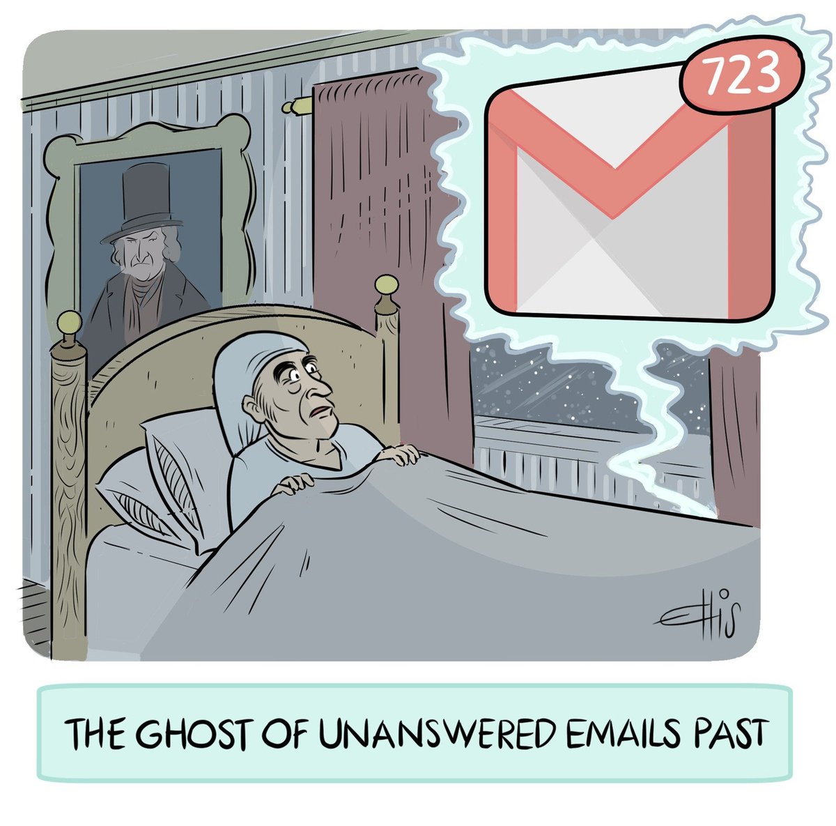 WIRED's tweet photo. Fess up. How many unread emails do you have in your inbox right now?

 🎨 @CollectCartoons https://t.co/5PYgXb9g5v