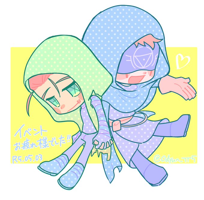 #傭占大忘年会2023
ちゃんとふたり揃ってる絵があまりにも無さすぎるよ〜〜!!!でも楽しい1年でした…🎶 