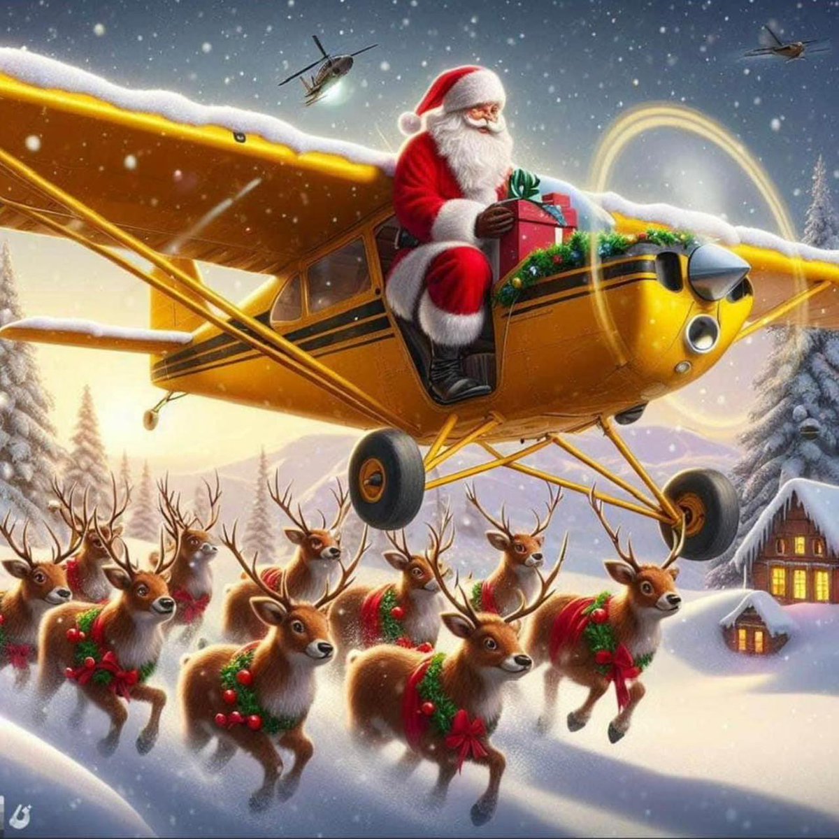 Que hermoso es volar. Felices Fiestas aero trastornadas