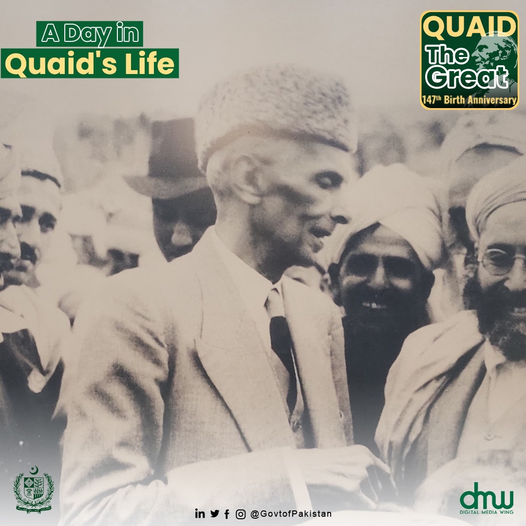 In fond memory of Quaid-e-Azam #MuhammadAliJinnah. The entire Pakistani nation pays tribute to its great leader.

#QuaidDay
#25December