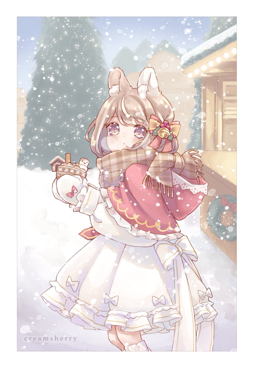 「*。merry christmas °.+ 」|sherry🐰のイラスト