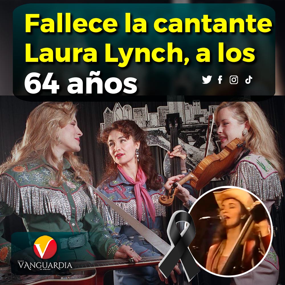 🕊️ 𝗗𝗲𝘀𝗰𝗮𝗻𝘀𝗲 𝗲𝗻 𝗽𝗮𝘇 𝗹𝗮 𝗰𝗮𝗻𝘁𝗮𝗻𝘁𝗲 #LauraLynch, fundadora y vocalista del grupo #TheChicks, quien fall3ciera a los 64 años tras un fuerte acc1d3nte automovilístico. ✝️ 🙏 
🔴 #VanguardiaNoticias 
Más información 👇
wp.me/pd7s0Q-1tlD