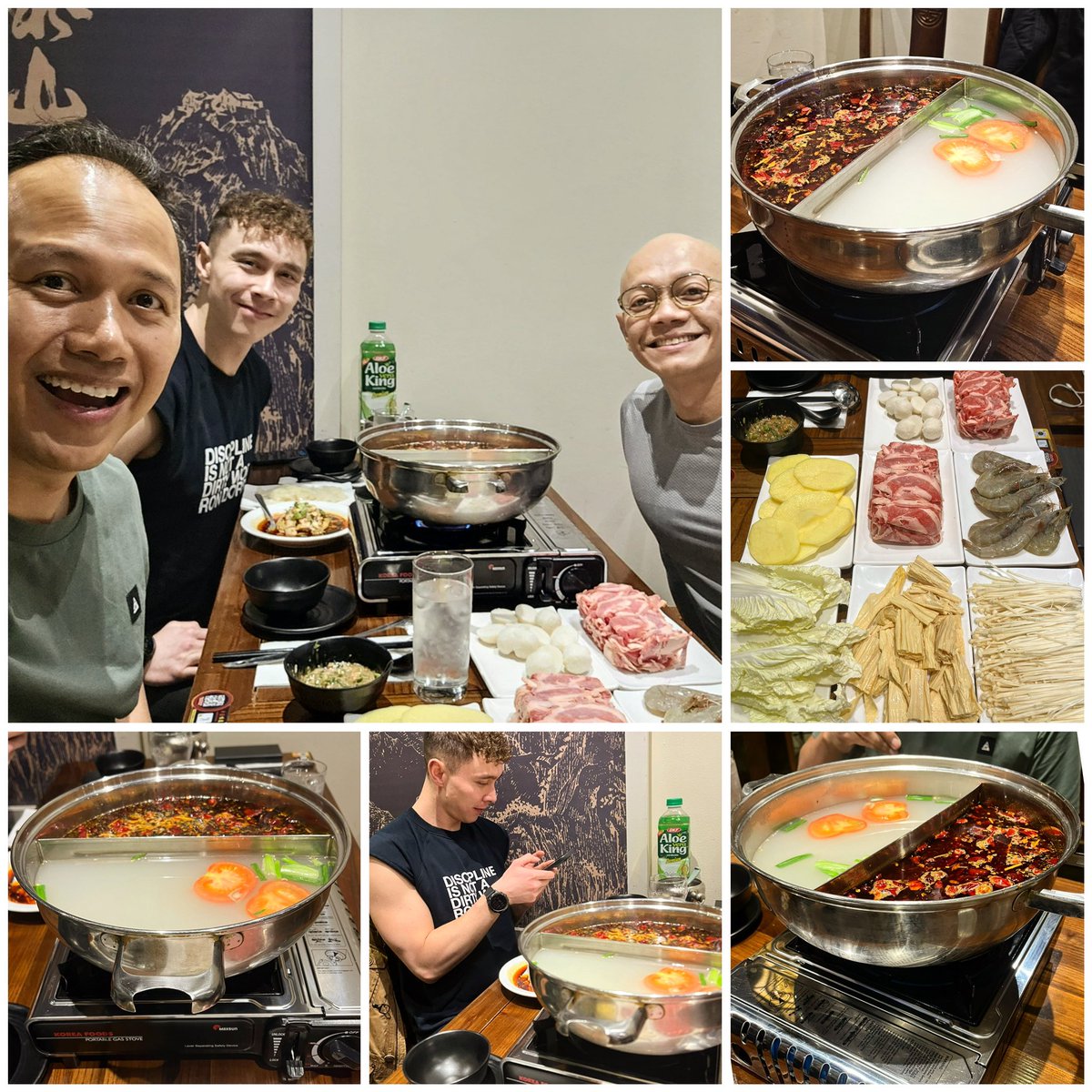 This was more of a #hotpot induction for our friend… All you can eat and we ate a lot on Moiz’s last night in #London. #angelislington #atasteofchina #awesome #chinesefood #dinner #eatingout #londonfood