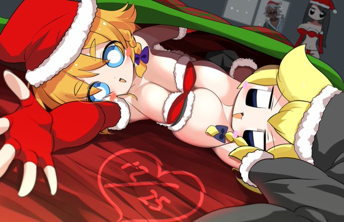 クリスマスはめぐゆひ布団で過ごすね 