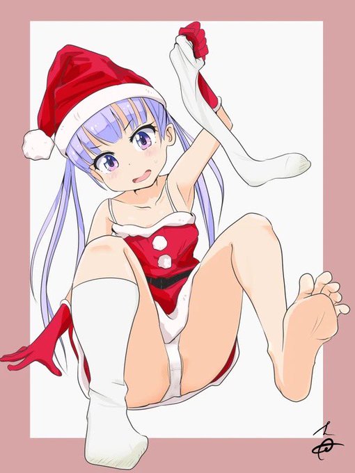 今年もサンタさんに靴下プレゼントだぞい㊗️ 