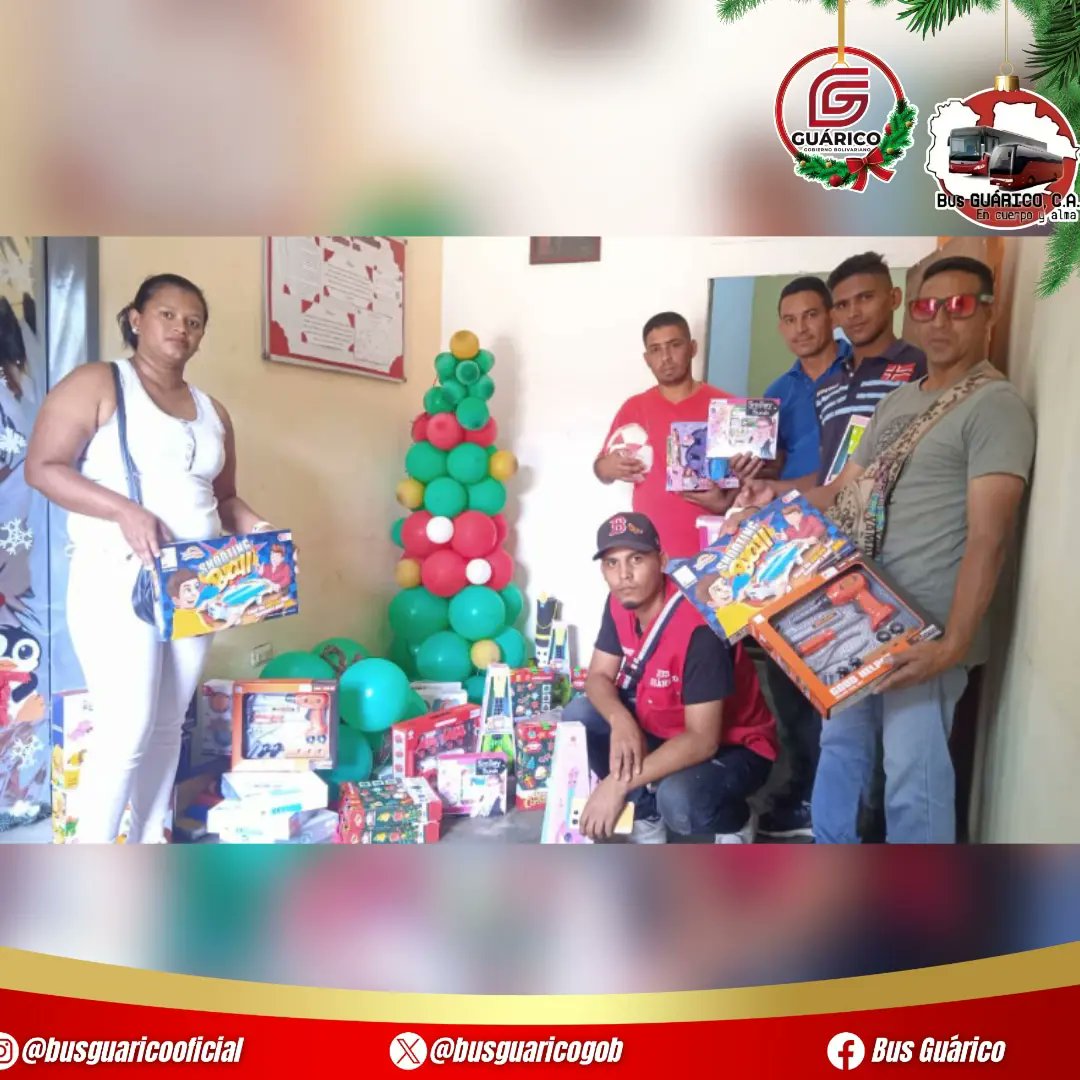 🚍 #BusGuáricoAlDía 
Bus Guárico transportó felicidad a los más pequeños
.
.
¡Vamos pa' lante!
¡Al trabajo nada ni nadie le gana!
.