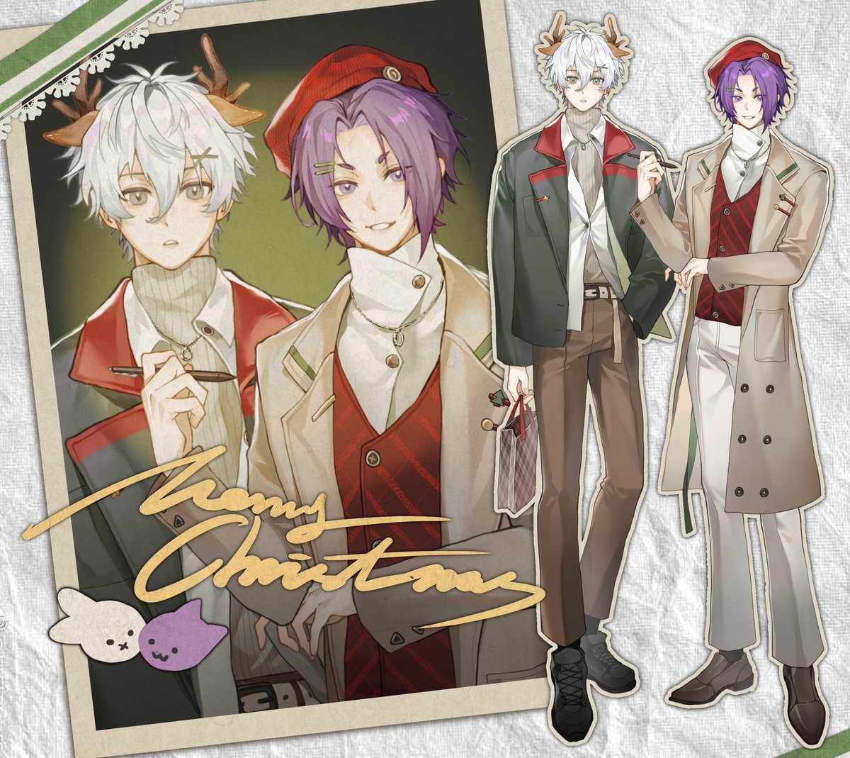 luoyidunwanzi's tweet photo. #nagireo #ngro #凪玲 
✨🎄Merry Christmas🎄✨
给上海凪玲only画的立绘~ https://t.co/kUAzbdAPyN