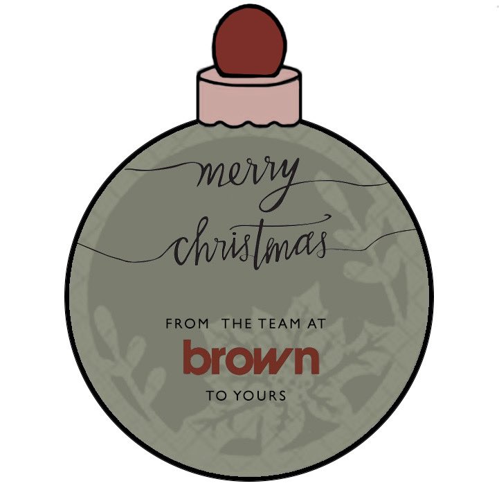 Merry Christmas and Happy New Year from Brown studio #designstudio #MerryChristmas_2023 #internationaldesigners