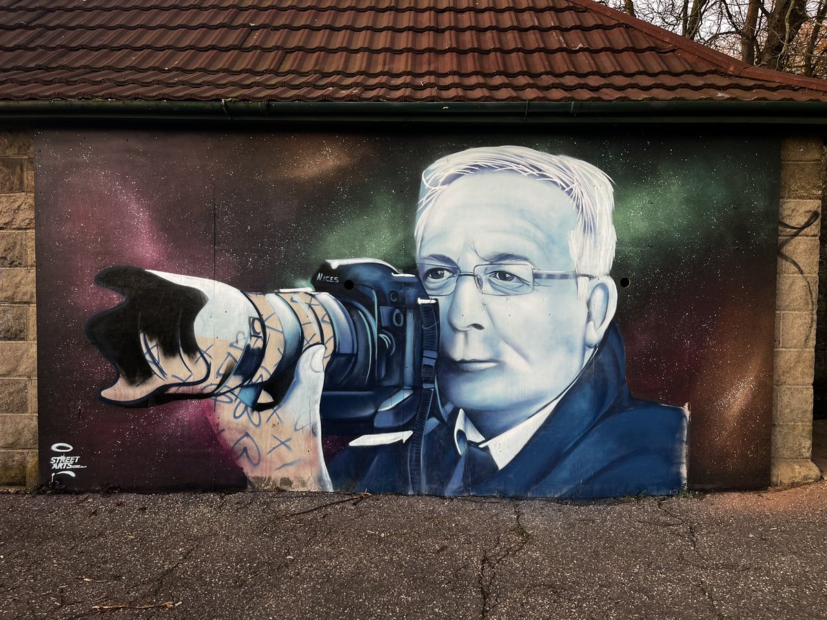 NYCES_'s tweet photo. Celebrating 50years of @PTdavidlowndes2 🙌🏻 A special thanks to Carly from @peterboroughtel who instigated the idea and @PeterboroughCC for the location. Painted in around 4-4.5hrs, spraycans only #streetart #streetartshire #nathanmurdoch #davidlowndes #peterborough #handpainted https://t.co/FycJa91OUQ