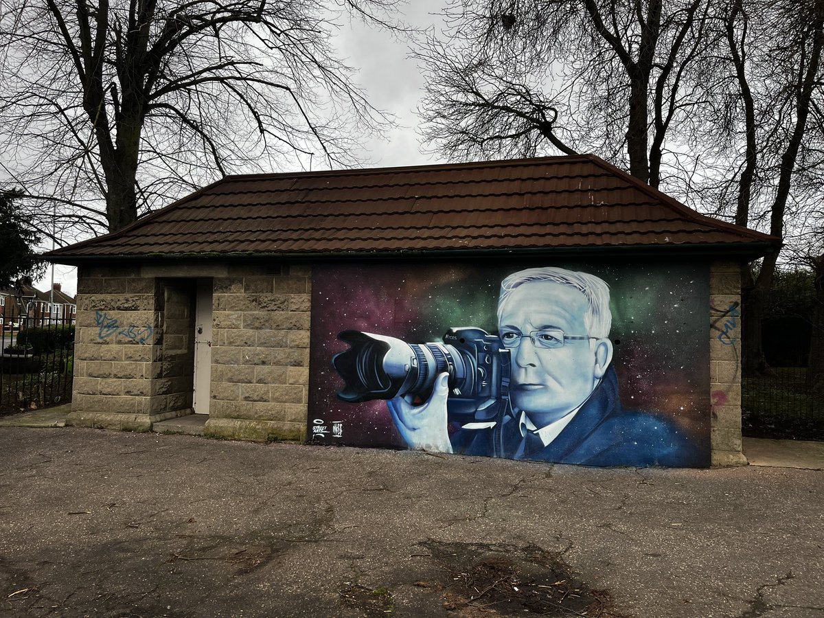 NYCES_'s tweet photo. Celebrating 50years of @PTdavidlowndes2 🙌🏻 A special thanks to Carly from @peterboroughtel who instigated the idea and @PeterboroughCC for the location. Painted in around 4-4.5hrs, spraycans only #streetart #streetartshire #nathanmurdoch #davidlowndes #peterborough #handpainted https://t.co/FycJa91OUQ
