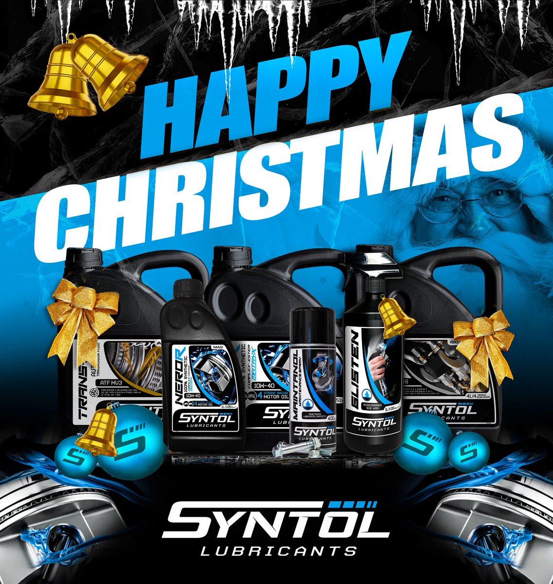 🎅 Wishing all of our followers, a very Happy Christmas! From everyone at Syntol Lubricants have an amazing festive time ❄️

#hohoho #merrychristmas