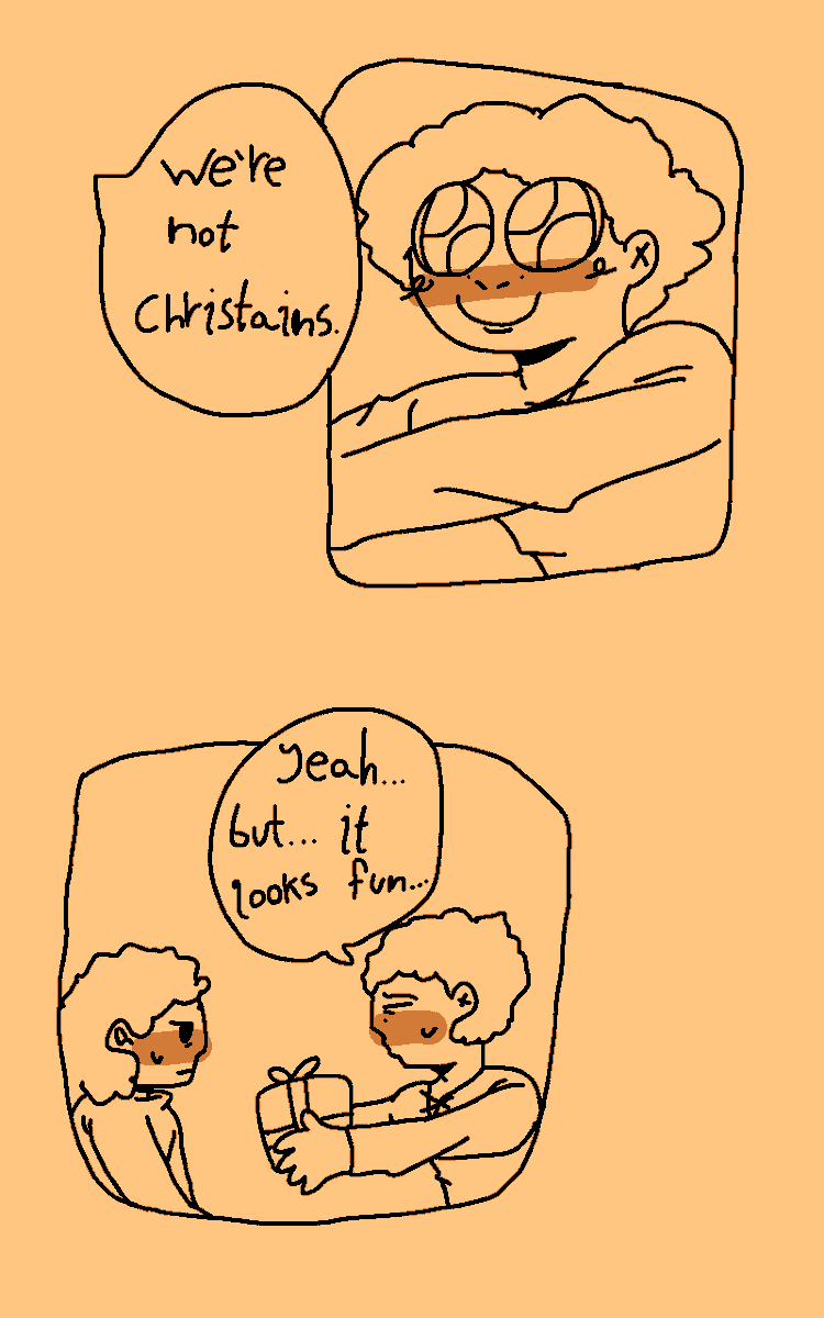 ToriGlory22's tweet photo. Quick comic abt Abraham/Thyra and her brother, Hassan, celebrating Christmas as children
#VINLAND_SAGA
#oc
#abraham
#thyra
#hassan https://t.co/f0AV8z8scG