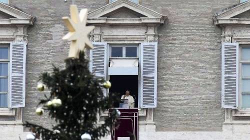 Pope Francis: “This is how God loves, and He calls us to do the same: welcoming, protecting, and respecting others. Think of everyone, think of those who are marginalized, those who are far from the joy of Christmas these days.” vatican.va/content/france…