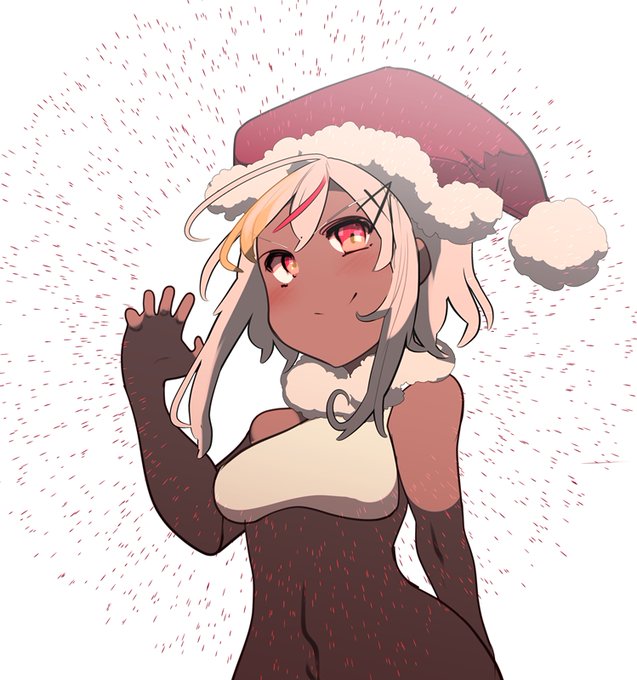 ♥頂いた枠でサンタ化 その3 