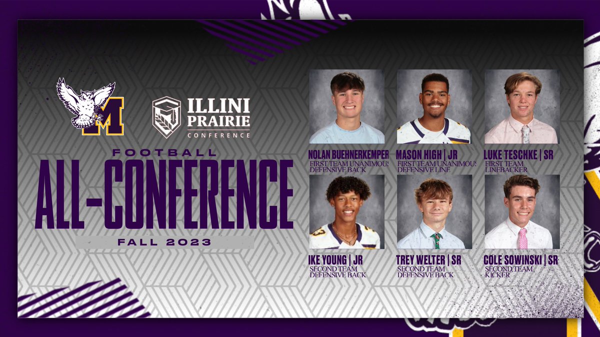 SagesAthletics's tweet photo. The following members of @SagesFootball were also named to the All Conference Team of the @IlliniPrairie 

#GoSages https://t.co/0xb19DisHR