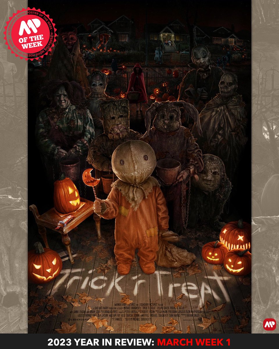 altmovieposters's tweet image. 2023 YEAR IN REVIEW: MARCH
(1 of 2)
WEEK 1. Trick &apos;r Treat by @saniose_art
WEEK 2. Silence of the Lambs by #PaulMann
WEEK 3. Breaking Bad @WoodheadArt

#alternativemovieposters
#ampoftheyear