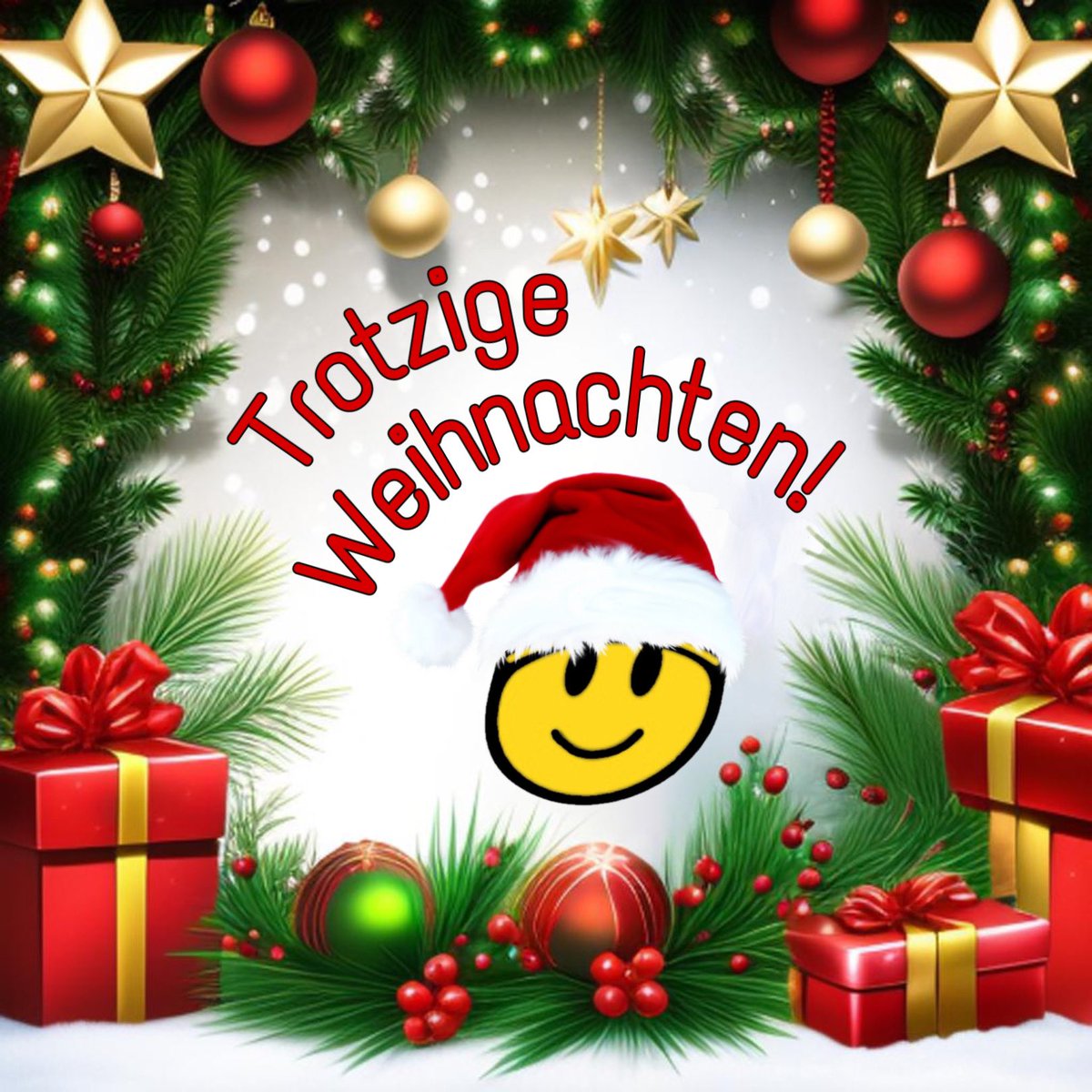 Oh du Trotzige…! 🎶 

Die Trotzköpp wünschen frohe Weihnachten. 🎄🎁 
Lasst es euch gutgehen und genießt die Feiertage. 

🔴⚪️🔴

#Mainz05