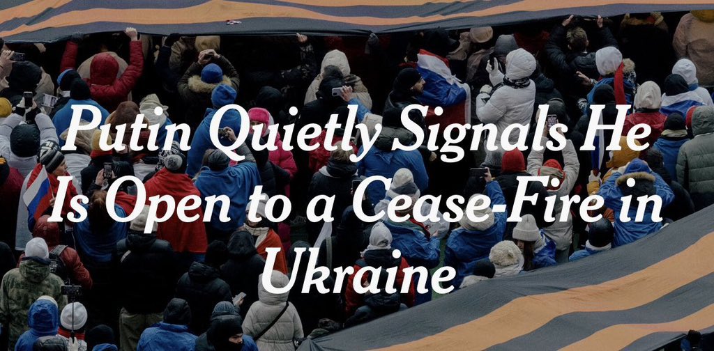 Business Ukraine mag on X: "Putin: "Ukraine is historically Russian land.  Odesa is a Russian city. I will continue until my goal of Ukraine's  complete capitulation is achieved." New York Times: Looks