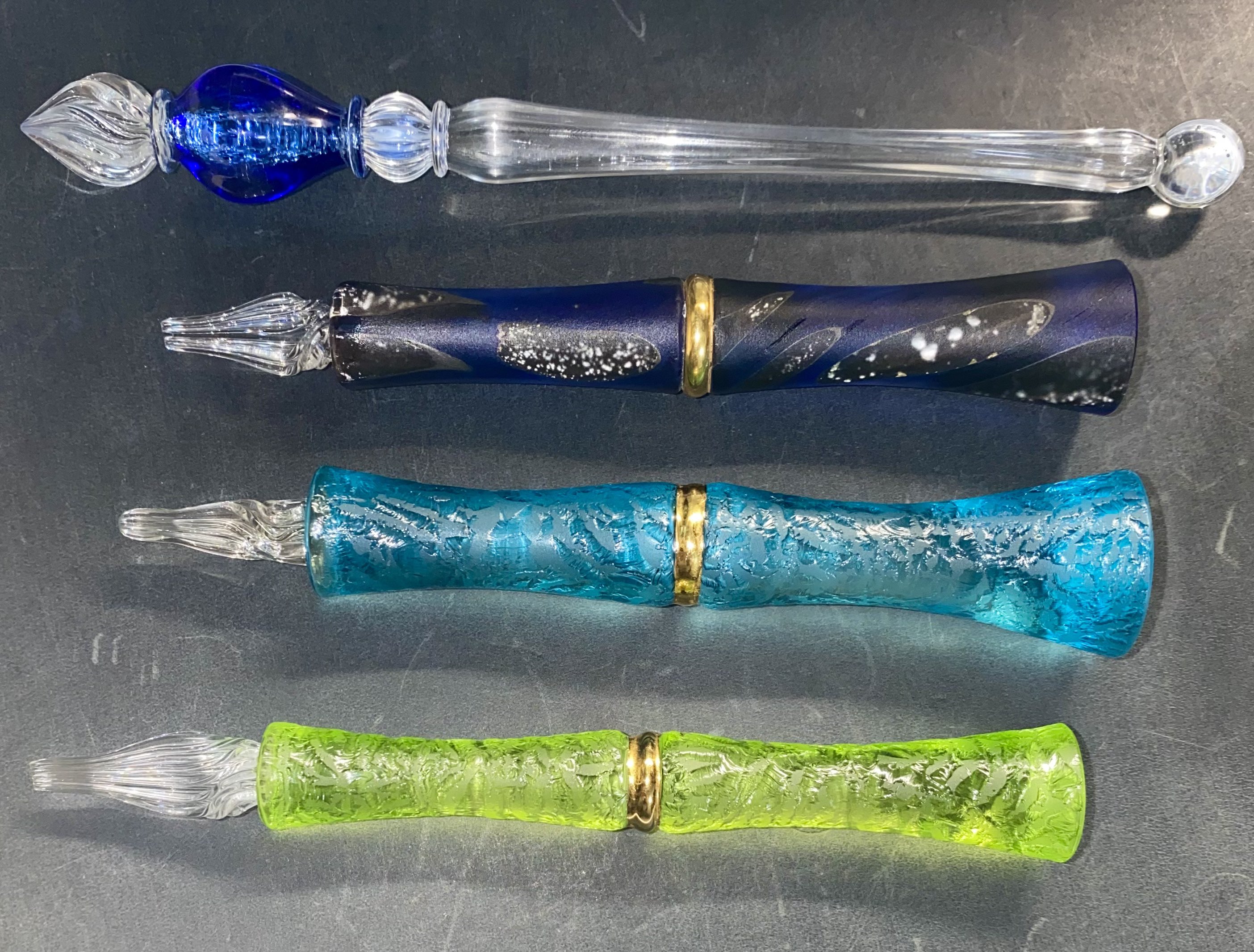 ★新品・送料込★Glasspen TAKETORI 月の鏡 緑色 ガラスペン ☆新品・送料込☆Glasspen TAKETORI 月の鏡 緑色 ガラスペン