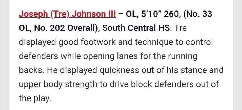 Joseph Johnson(Tre) (@trejohnson70_) on Twitter photo Thanks <a href="/Ebrooks6Ed/">Ed Brooks</a> for the performance review from the 252vs919 game. <a href="/CaryCoaching101/">Coach Chavar Tyrance</a> <a href="/Coach_MHilliard/">Marcus A. Hilliard</a> @252_the <a href="/RecruitSC_NC/">Carolina Recruiting Coalition</a> <a href="/PrepRedzoneNC/">Prep Redzone North Carolina</a> Thanks <a href="/Ebrooks6Ed/">Ed Brooks</a> for the performance review from the 252vs919 game. <a href="/CaryCoaching101/">Coach Chavar Tyrance</a> <a href="/Coach_MHilliard/">Marcus A. Hilliard</a> @252_the <a href="/RecruitSC_NC/">Carolina Recruiting Coalition</a> <a href="/PrepRedzoneNC/">Prep Redzone North Carolina</a>
