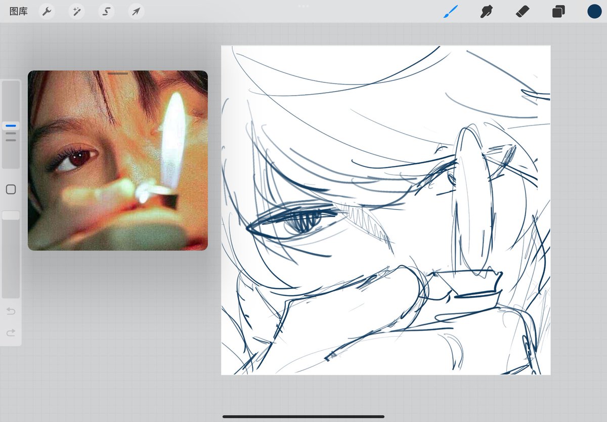 汗流浃背了圣诞图画不完了