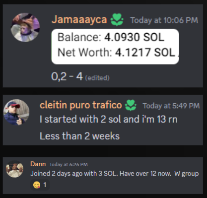 We've had new people joining in the whole month and the best part about this, we have seen their growth LIVE.

Some of the new member gains this month: