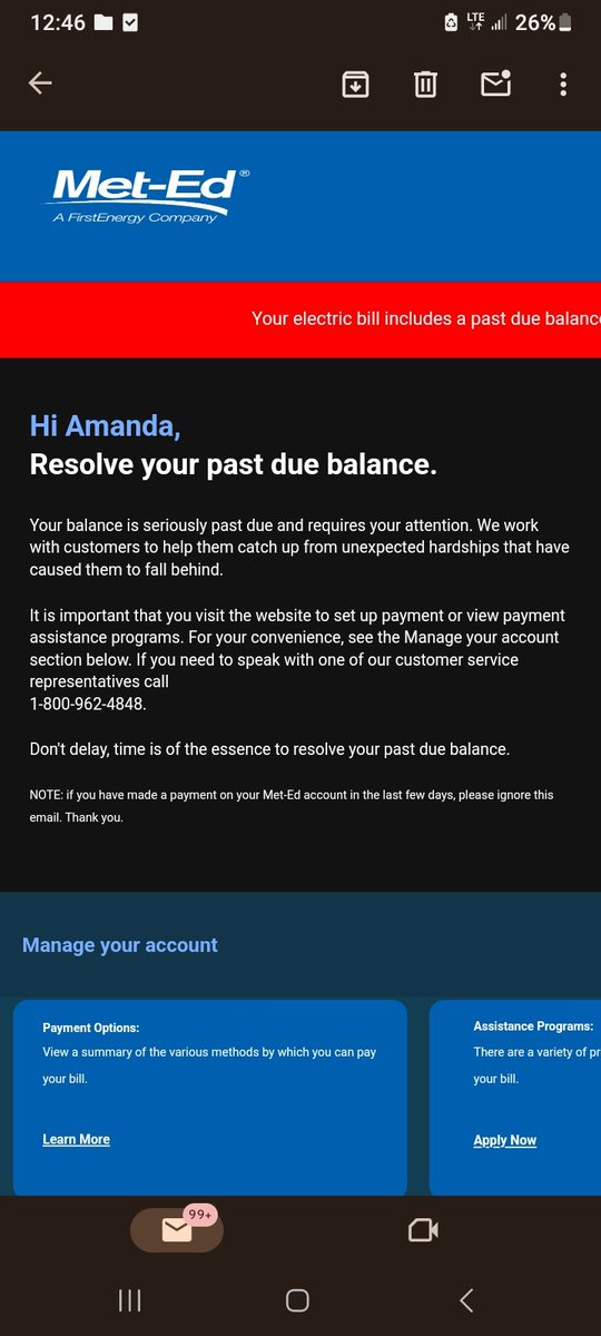 AmandaM18345477's tweet photo. My Christmas wish is to have my electric bill paid it's about to be shut off I lost my job from poins due to my daughter having covid ad I'm a single mom struggling 🙏it's 350. #ChristmasEveWithMarcus https://t.co/v1rki9vbfM
