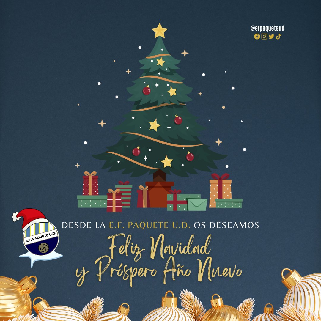 🎄🎁✨

¡Que paséis unas felices fiestas!

#SienteElEscudo