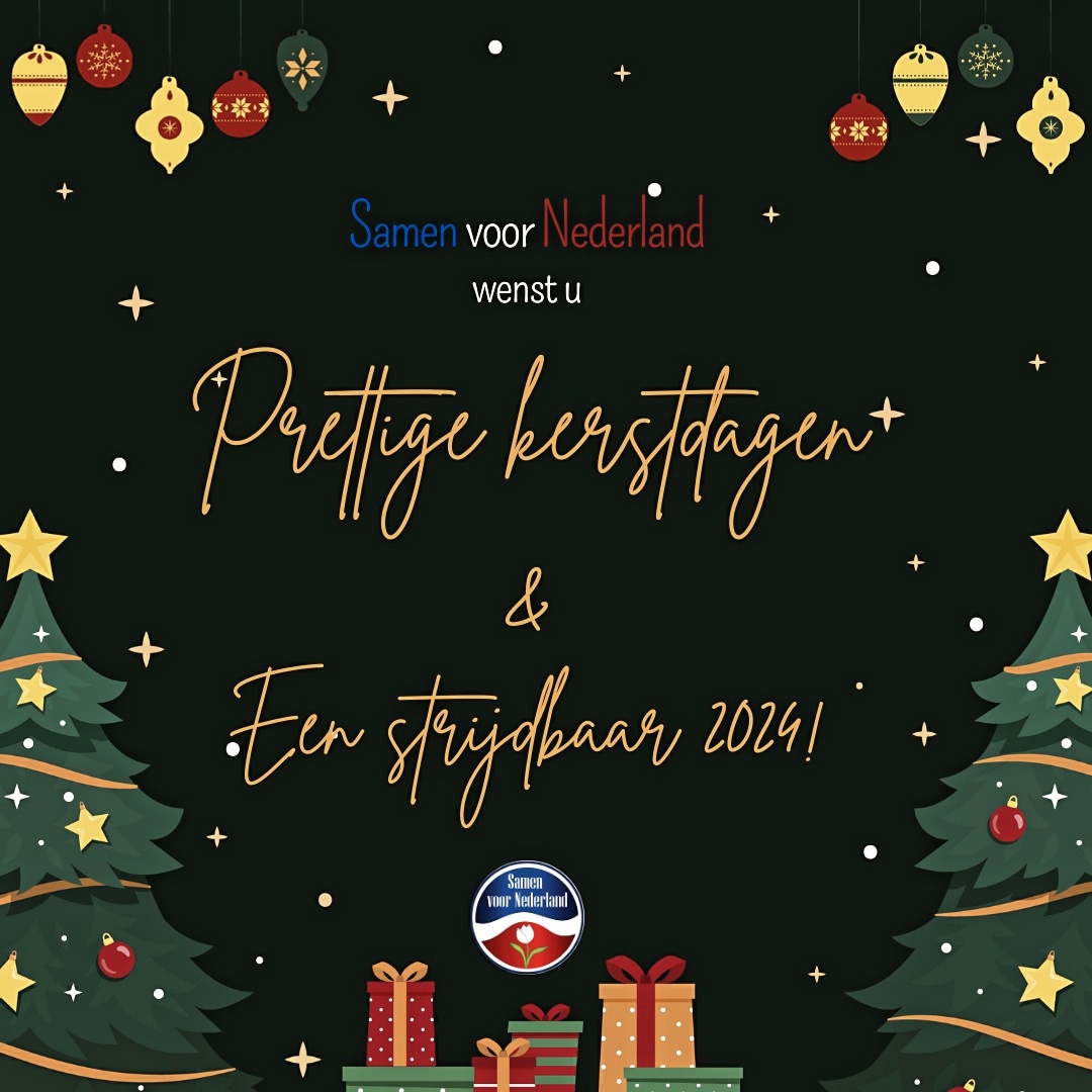 Namens ons allemaal, enorm fijne feestdagen en een heel gelukkig 2024 gewenst!

We zullen doorgaan!
💙🤍❤