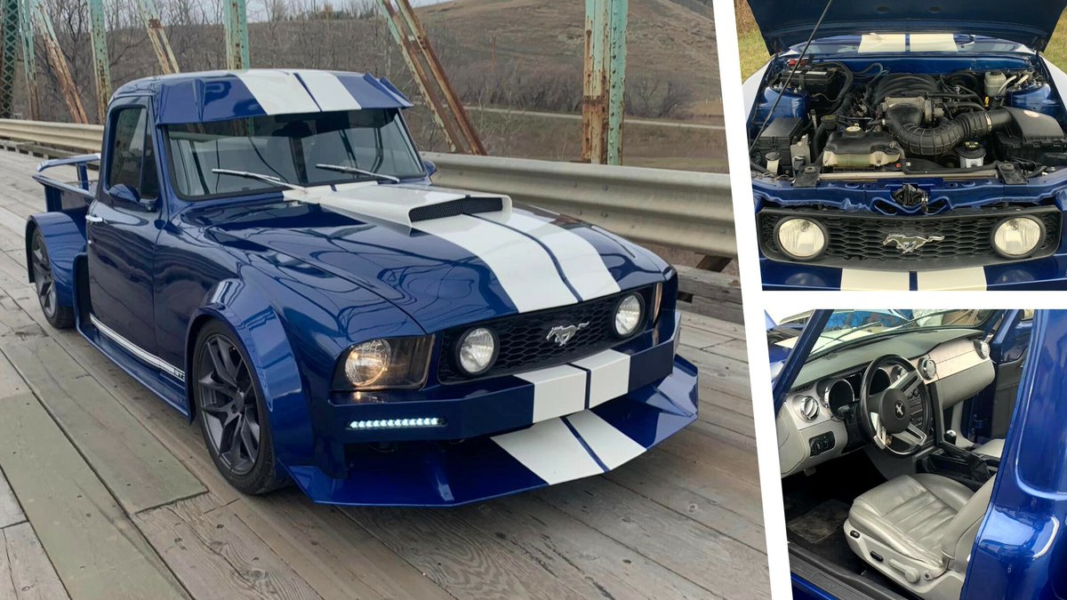 Flyin18T's tweet image. #news #EngineSwaps Warning: This Mustang GT-Based Ford Muscle Truck Might Confuse Your Inner Cowboy dlvr.it/T0YGNr
