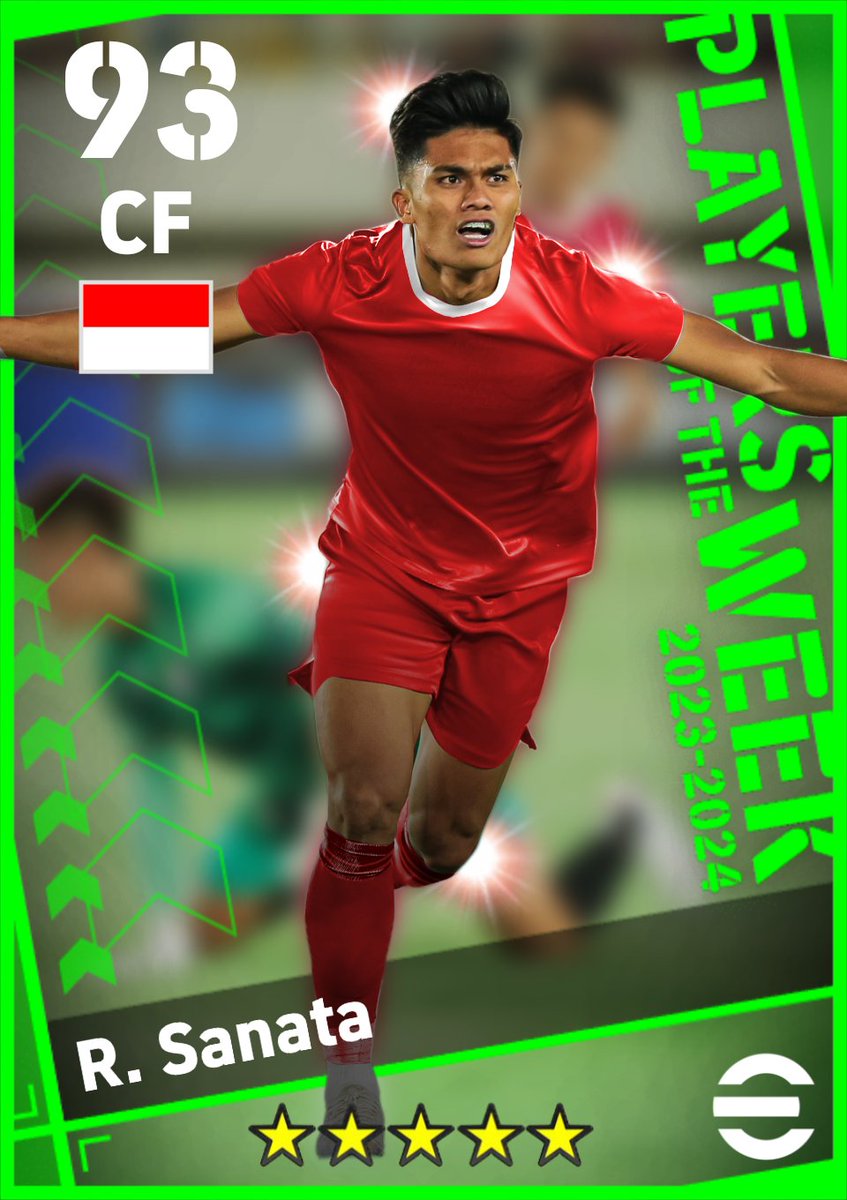 Grizvisual's tweet image. Indonesia potw player Consept.