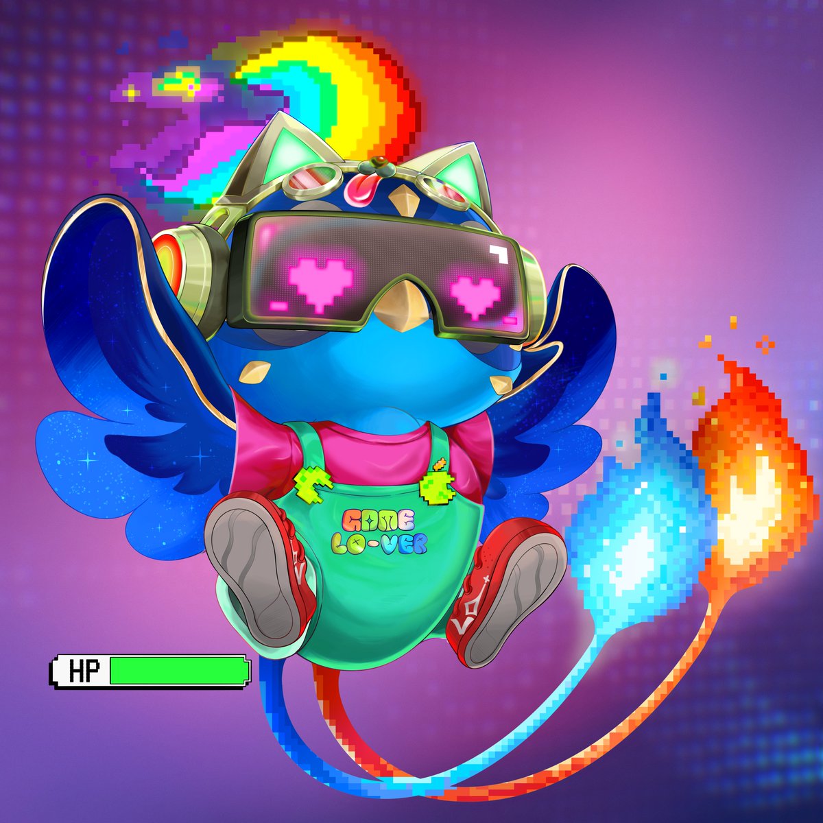 A snapshot worth six hundred and five pixels.

Ready player one?