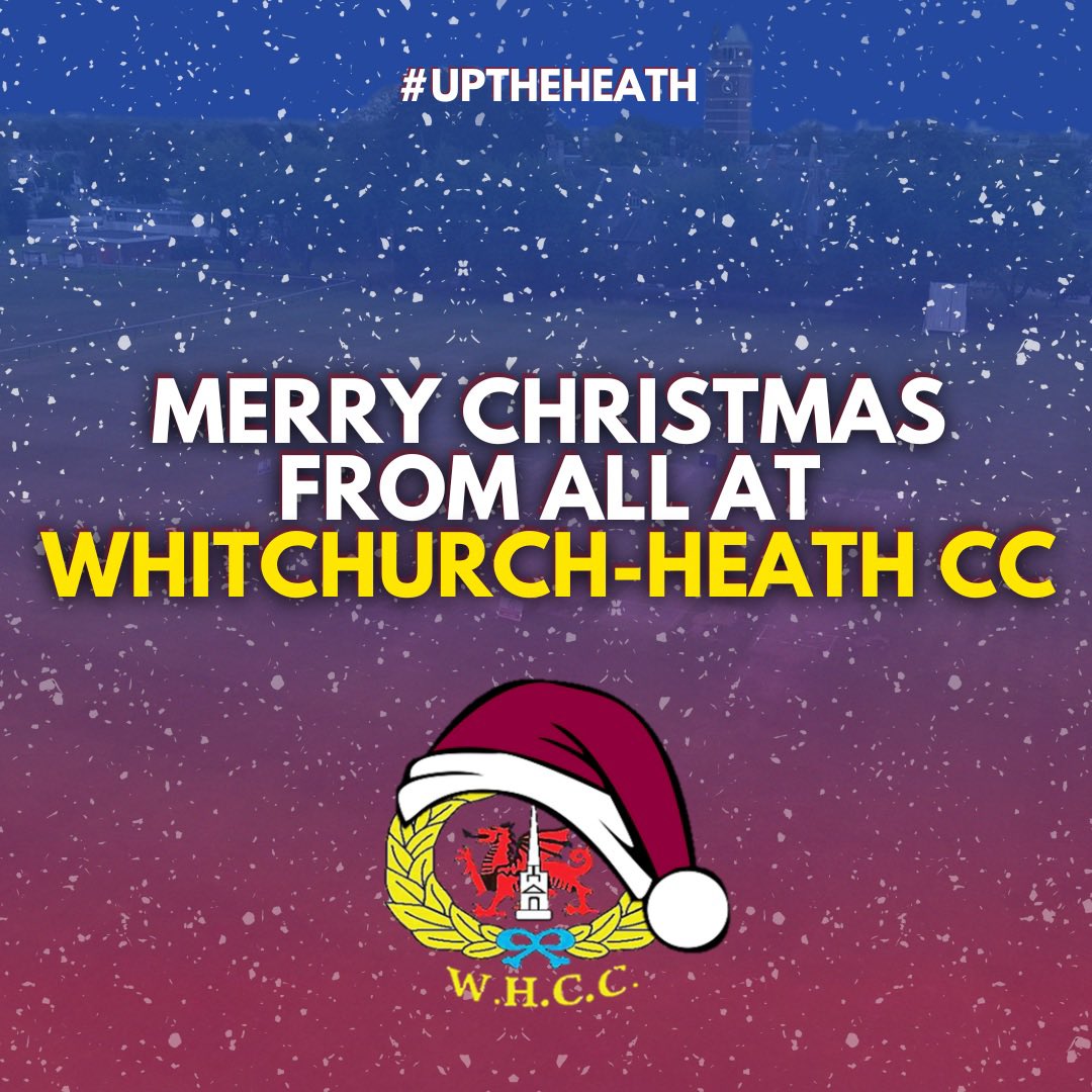 Wishing all of our members a very Merry Christmas and a Happy New Year. See you all in 2024! 🎄🏏 #UpTheHeath