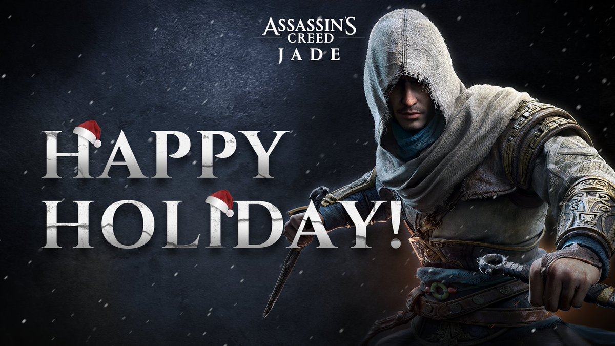 Holidays are around the corner. Happy Holidays from the Assassin's Creed Jade Team! 
Don't miss out on the latest news by signing up at our Official Website: assassinscreedjade.com.
#AssassinsCreed #AssassinsCreedJade