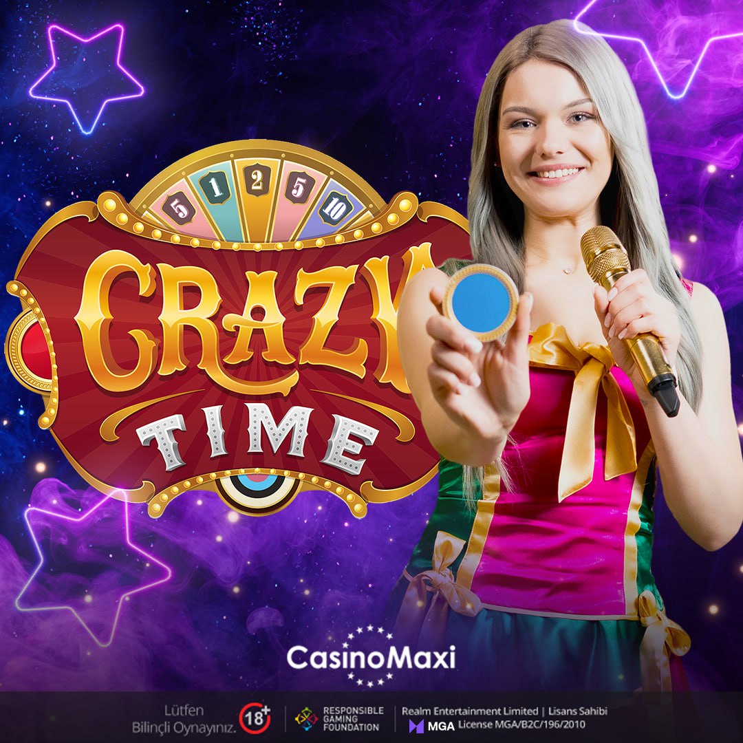 Slotsiteleri2's tweet photo. Çılgın kazançların yaşandığı Crazy Time oyunu ile kat kat kazanmanın heyecanını Casino Maxi'de yaşayın.

Güvenilir Bahis Slot Siteleri : https://t.co/os0QwiBe3q

#Marsbahis #casinomaxi #sahabet #mobilbahis #Bets10 #tipobet https://t.co/b5KHdnnGdq