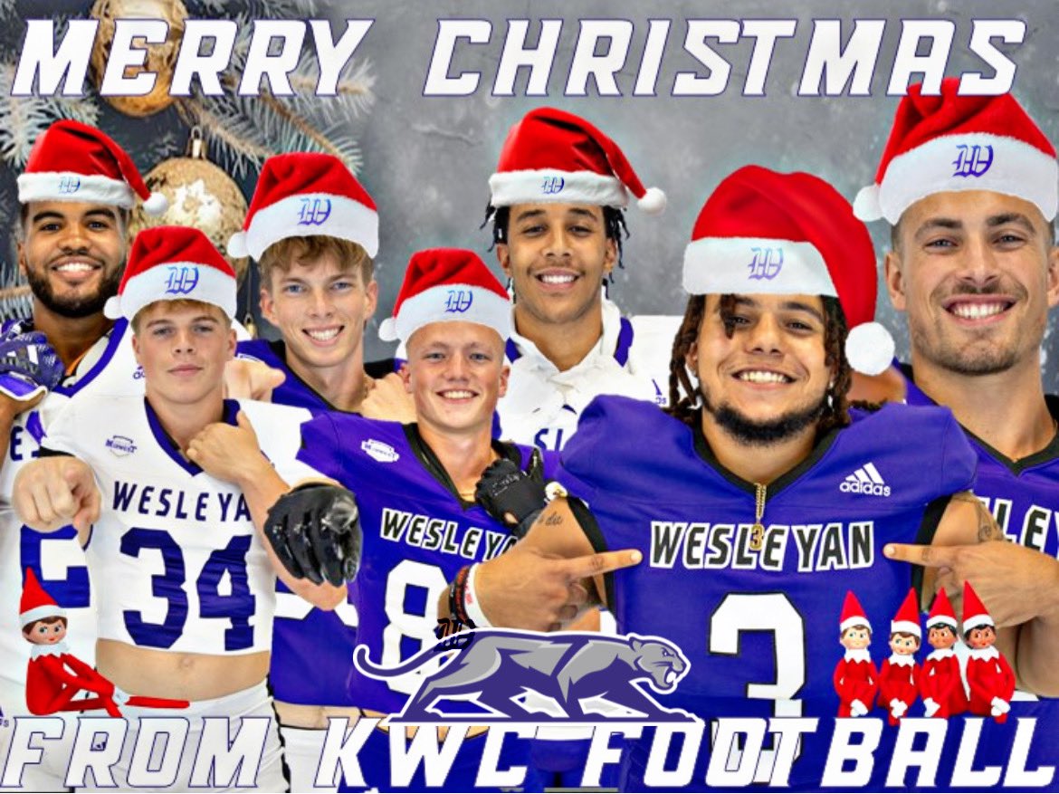 From our KWC FOOTBALL family we want to wish you and yours a very Merry Christmas. 🎄🎁… Jesus is the Reason for the Season. ✝️ #DIGIN x #TCP