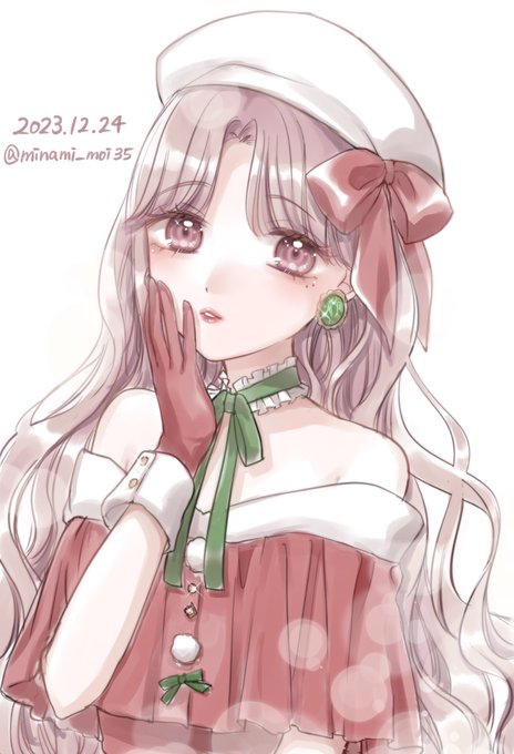 「jewelry red gloves」 illustration images(Latest)｜2pages