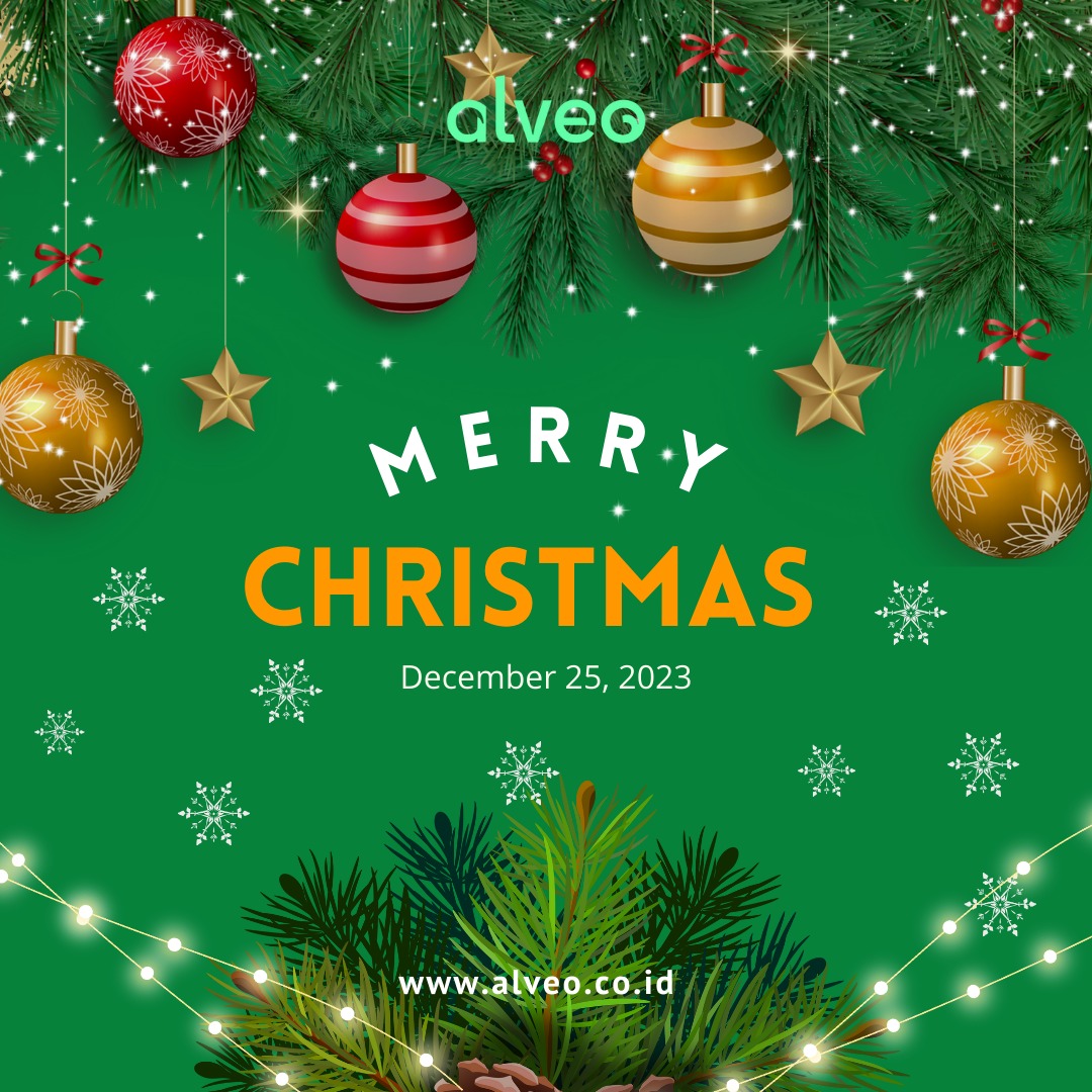 To all who celebrate this religious festivity, we'd like to wish you a Merry Christmas.  #yearendcelebration #happyholidays  #alveo #alveoindonesia #christmas2023 #writinglife