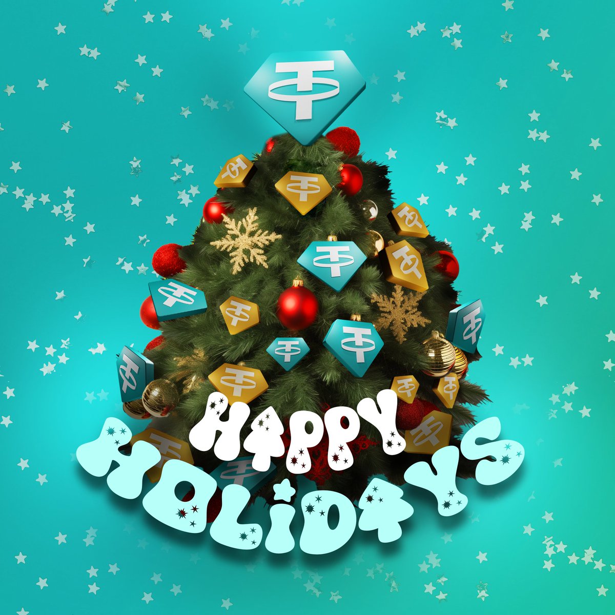 Happy Holidays from #Tether 🎄