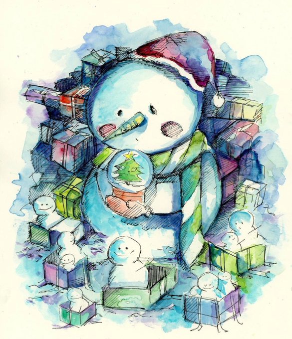 「クリスマス 座る」のTwitter画像/イラスト(新着)｜2ページ目