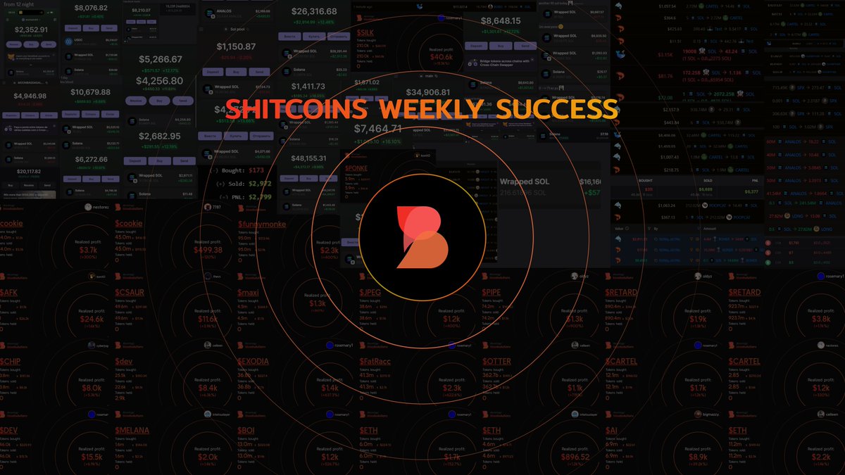 Our success channel as always full of BIG success posts and it's not even bull market👀

Celebrating our success and upcoming Christmas - GIVEAWAY!

Prizes - 5x WEEKLY Licenses

Follow, retweet and show your wins during this year in comments🎅

Results in a week, good luck!