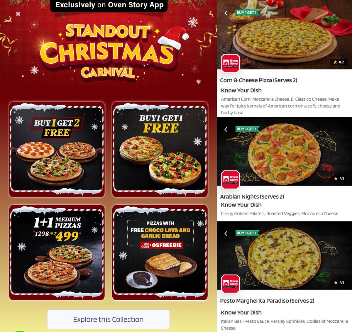 harrythemod's tweet photo. #MerryChristmas 🎁 Eve wishes all
I have nothing to do except eating. So I ordered buy 1 and get 2 #pizza free deal from #OvenStory I'm sure I'm gonna eat alot of #cheese and then puke it later. #HappyChristmas2023 https://t.co/oqsdXGg8RY