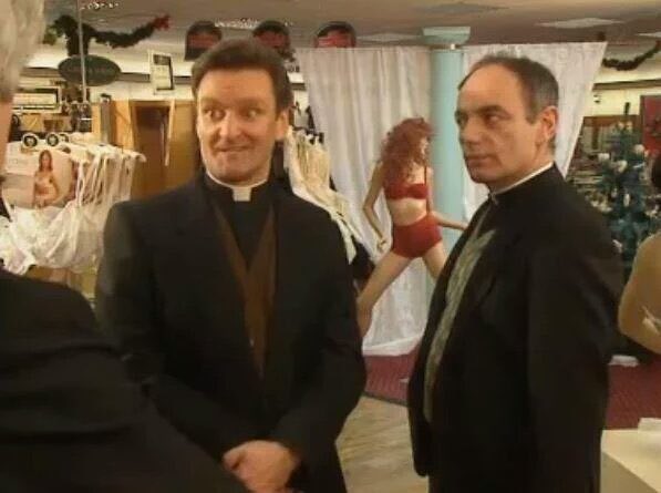 'It's Ireland's biggest lingerie section, I understand. I read that... somewhere.'