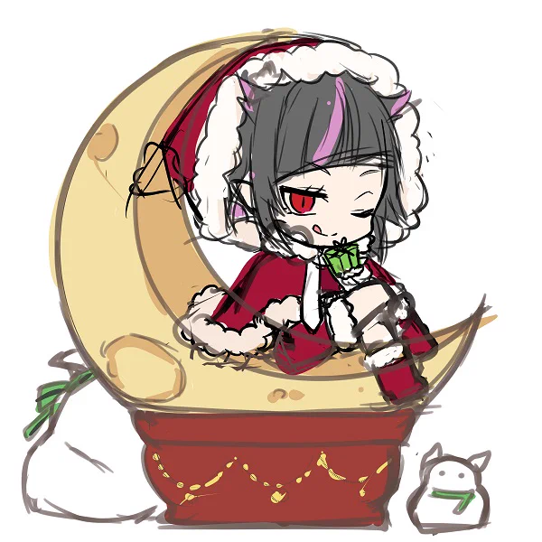 まだ何描くか迷ってるクリスマス絵 