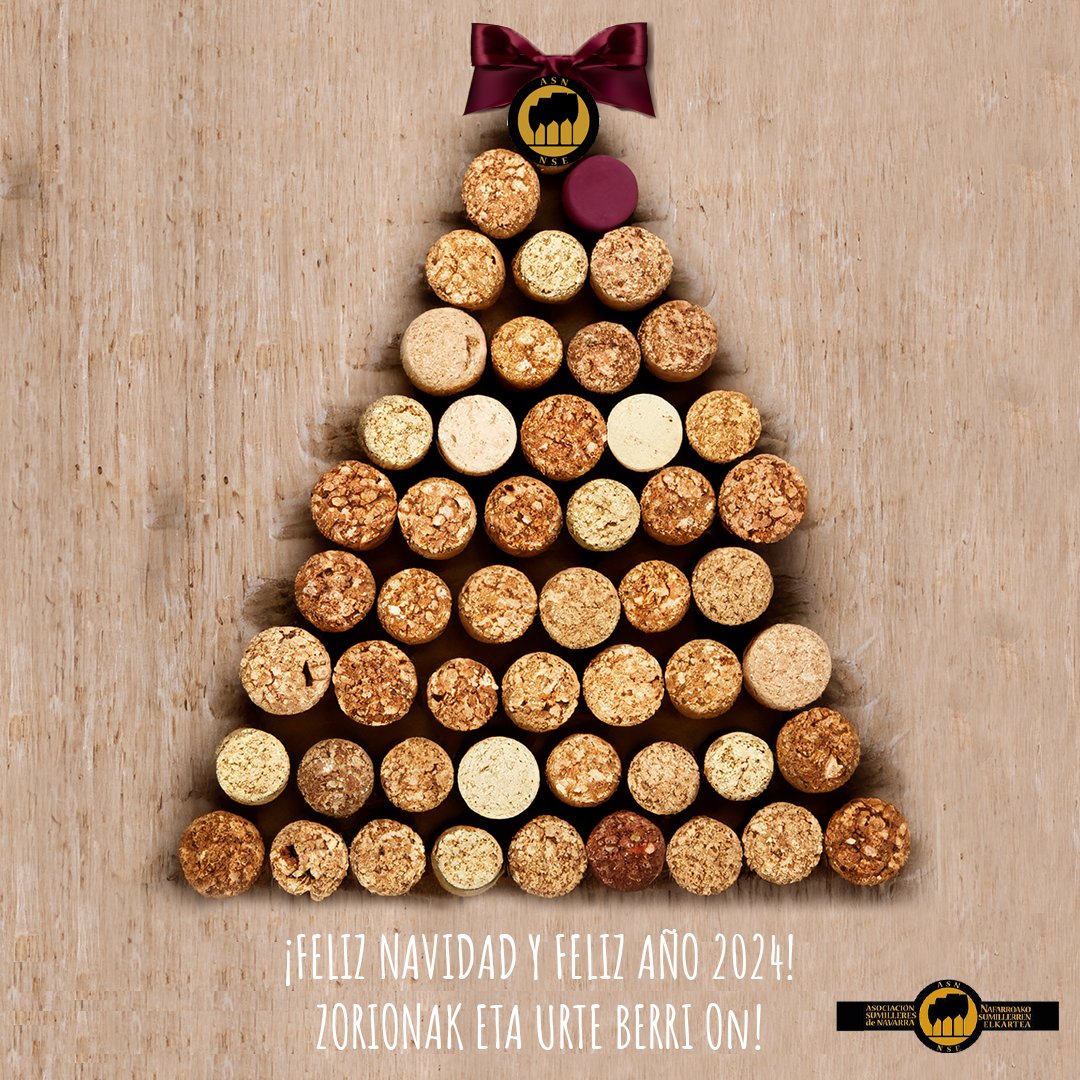 🎉🍷 ¡Los Sumilleres de Navarra estamos listos para descorchar la alegría en esta Navidad! 🎄✨
Que las copas se llenen de risas, brindis y momentos inolvidables.

¡Salud y felicidad para todos en estas fiestas! 🥂🌟Zorionak eta Eguberri On!