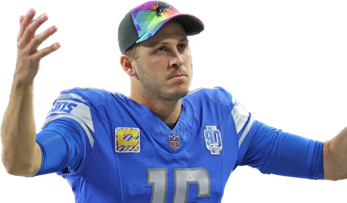 Playertotals's tweet image. Jared Goff #Week16 #PlayerProps Odds: #NFLOdds #PlayerOdds🏈

#BestOdds 📈

Pass Yards: 250.5 #Pointsbet
Rush Yards: 0.5 #Betmgm
Anytime TD: +1300 #Fanduel

#WorstOdds 📉

Pass Yards: 256.5 #Caesars
Rush Yards: 0.5 #Caesars
Anytime TD: +750 #Betmgm

✅ playertotals.com