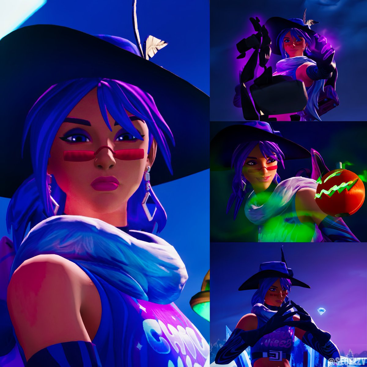 Sezvyn_'s tweet photo. I got the Chill Vibez Pack using code “@Guille_GAG” and decided to take some #Fortographs on her!
Enjoy….💜 https://t.co/NPQeEgb8VG