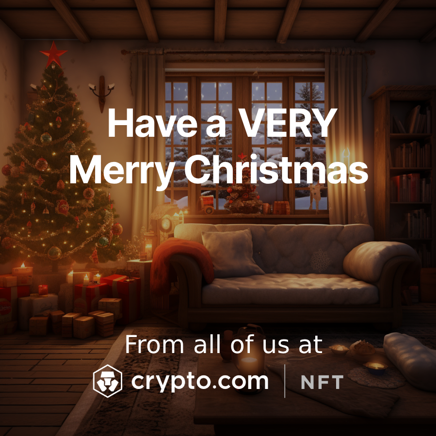 Crypto.com NFT (@cryptocomnft) on Twitter photo It's that time of year again! 🎄
Merry Christmas! 🎅
From all of us here at <a href="/cryptocomnft/">Crypto.com NFT</a>, we truly hope the #crofam has an incredible holiday season full of love, laughter and memories for years to come. It's that time of year again! 🎄
Merry Christmas! 🎅
From all of us here at <a href="/cryptocomnft/">Crypto.com NFT</a>, we truly hope the #crofam has an incredible holiday season full of love, laughter and memories for years to come.