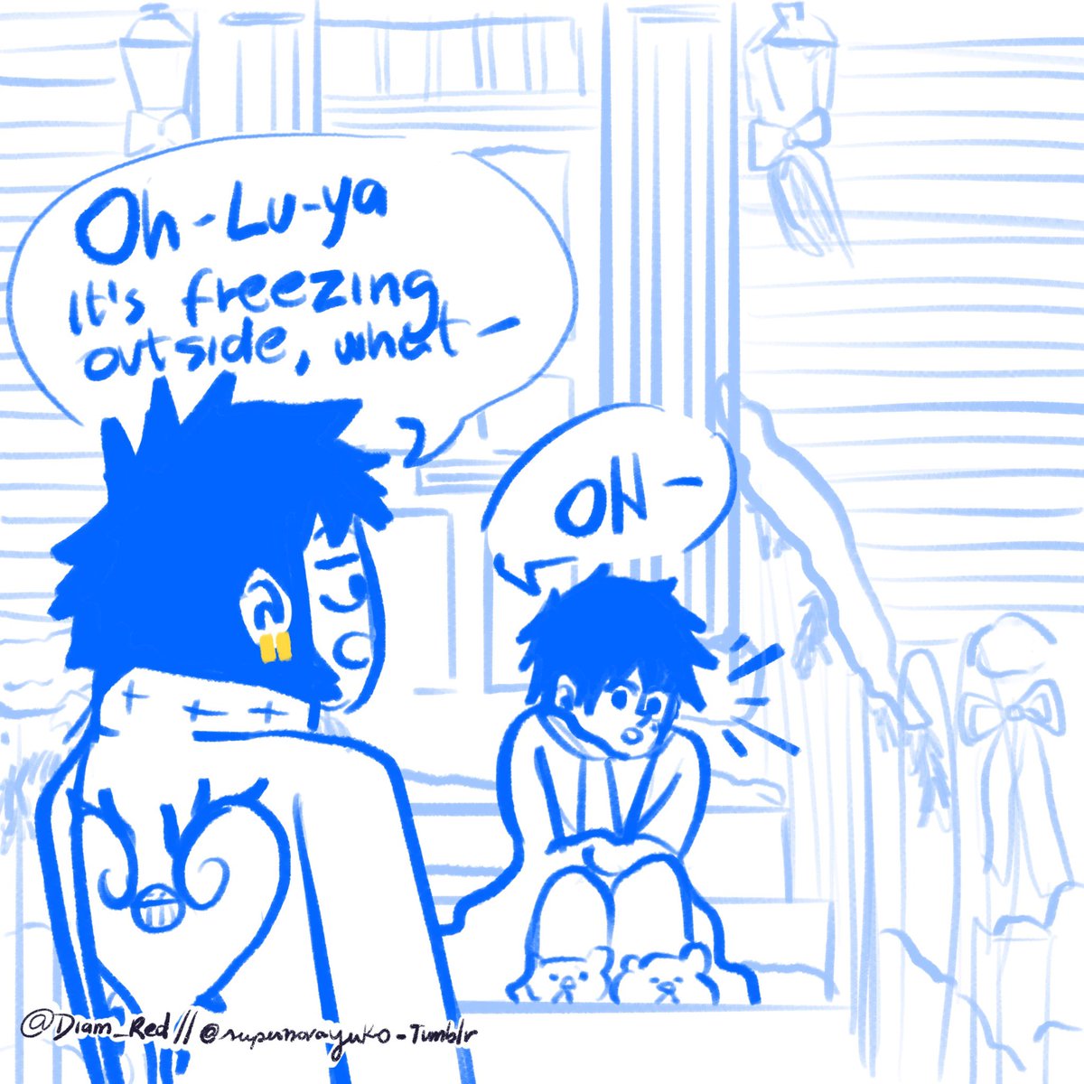 Diam_Red's tweet photo. Modern AU | Merry Xmasss ❄️🎄👑✨🫶🏻🥺

#lulaw #lawlu #tralfagarlaw #luffy https://t.co/zJPYXIVbUz