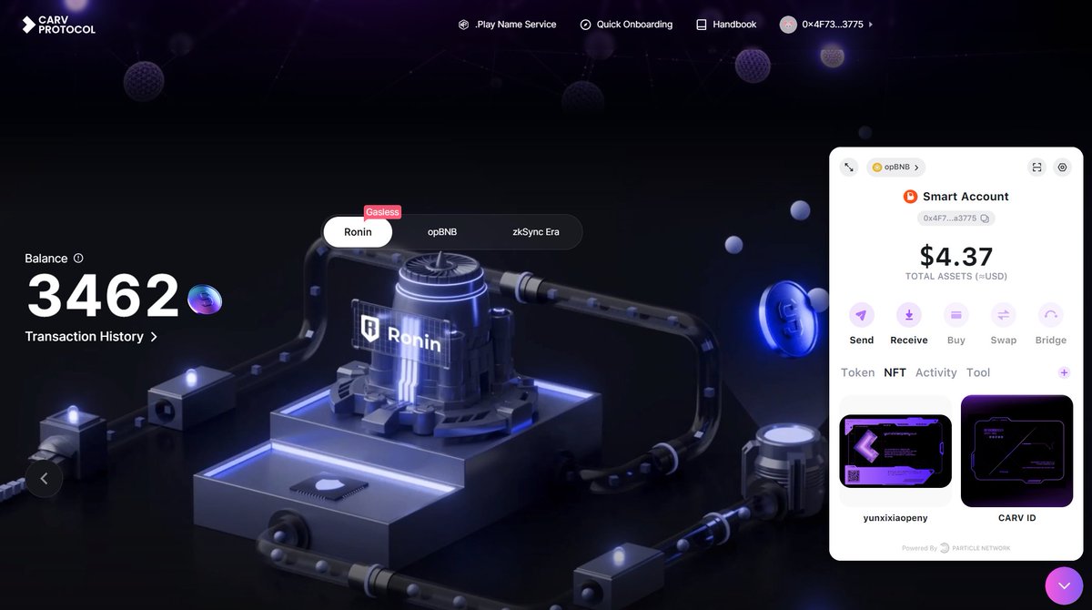 yunxixiaopeny's tweet image. 空投任务，必须做，
#CARV #DataToEarn #SOULDROP #Airdrops